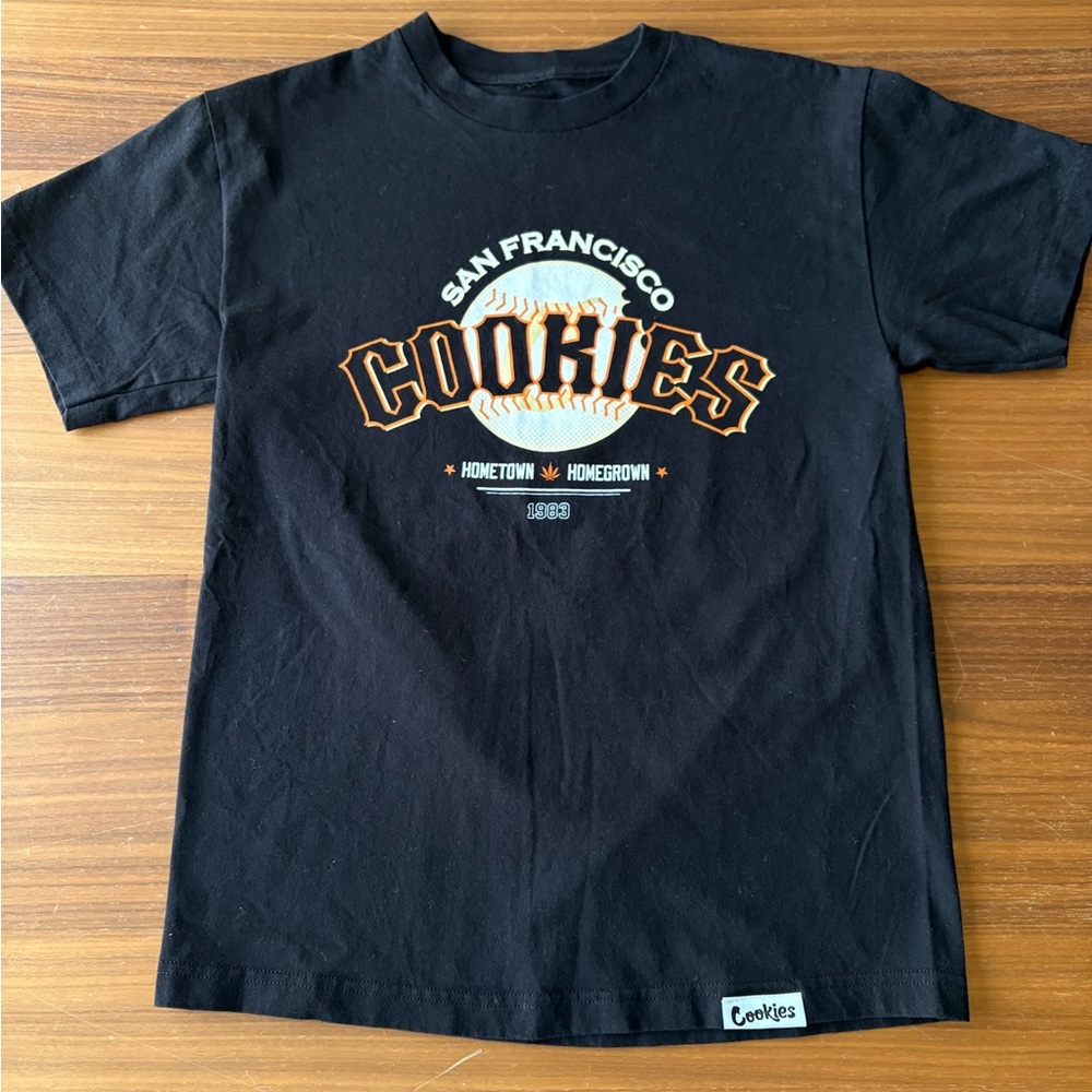 Cookies Brand San Francisco Limited Edition Black Short Sleeve T Shirt Size M